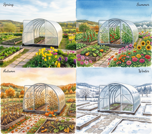 The Zen Greenhouse Calendar: Your Complete Year-Round Maintenance Checklist