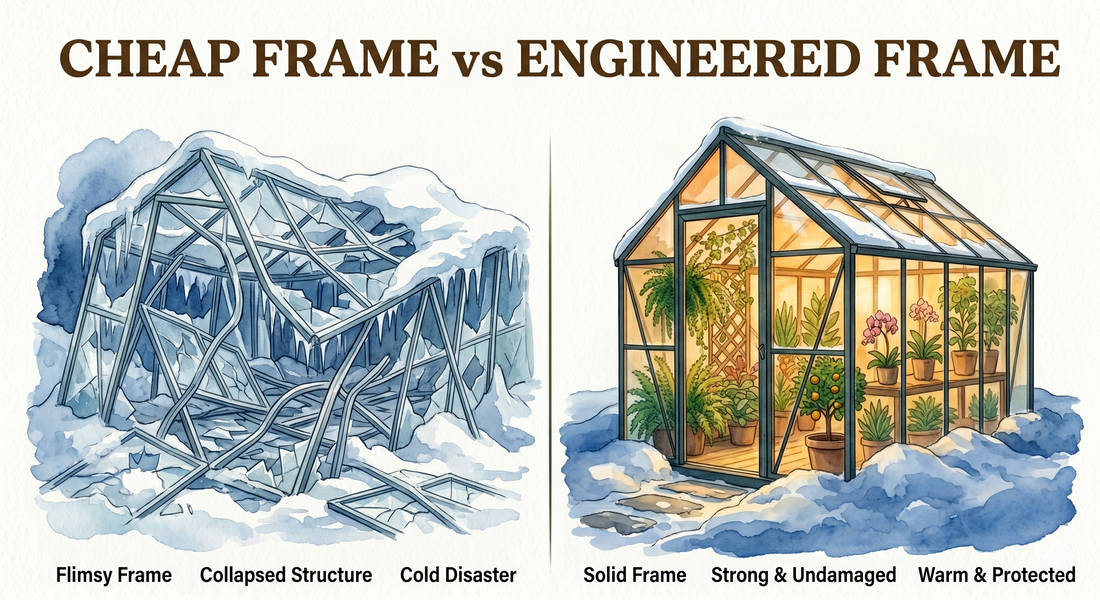 Best Greenhouse for Cold Climates: What to Look For