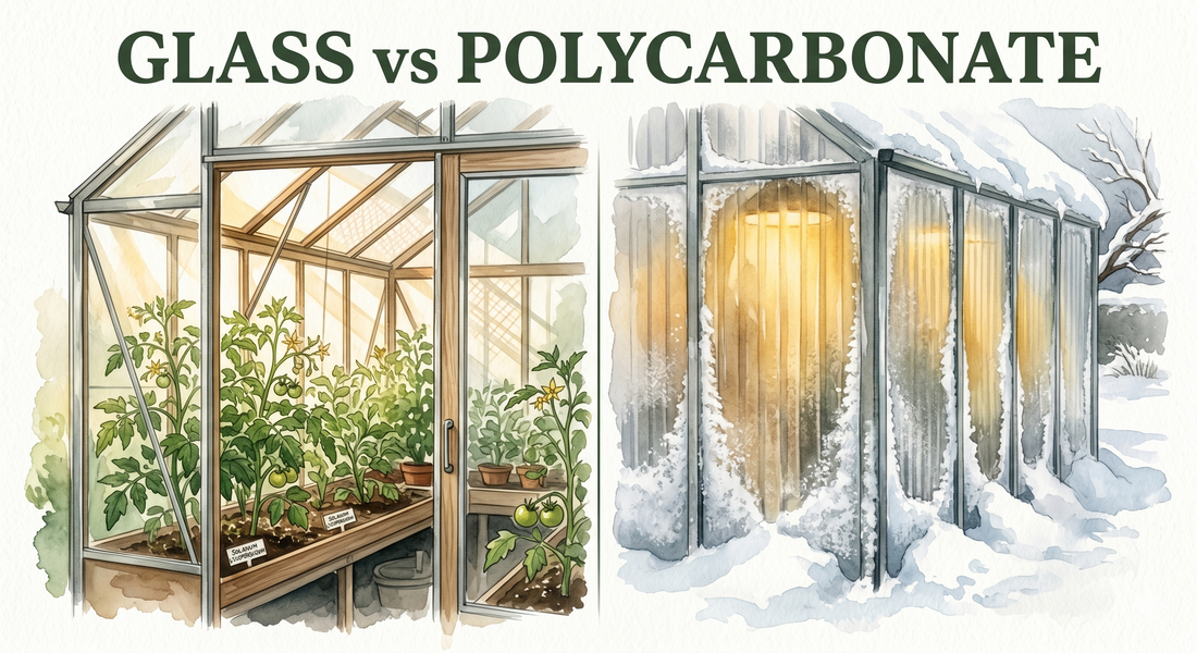 Glass vs Polycarbonate Greenhouse: The Honest Answer