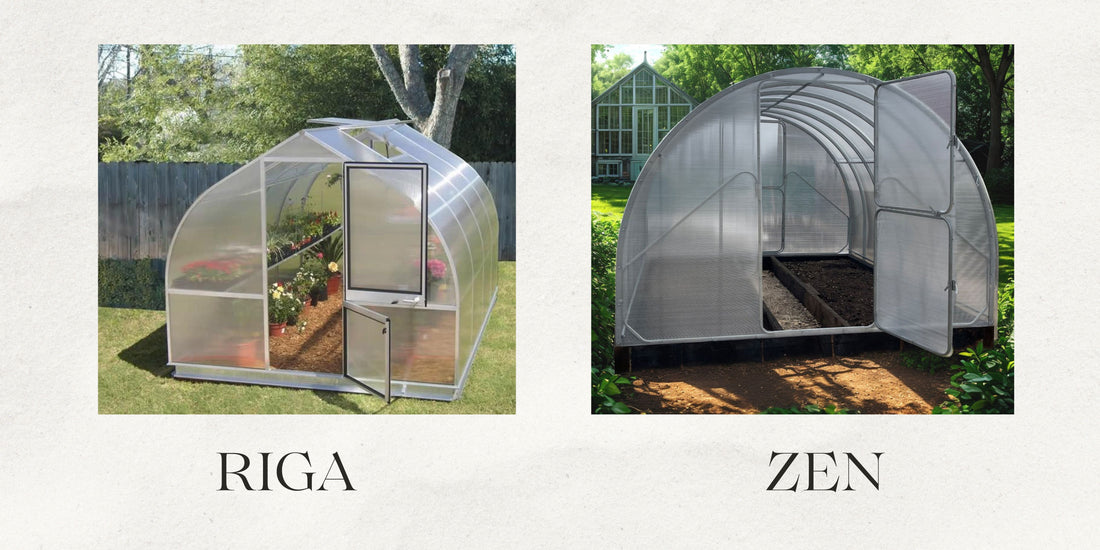 Riga Greenhouses vs Zen Greenhouses:  Is the Extra Price Worth It?