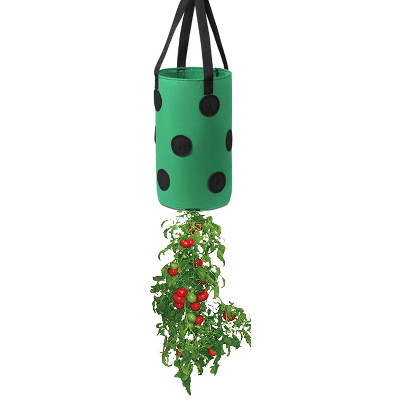 ZenGrow Grow Bag — wall-mounted vertical planter with multiple growing pockets