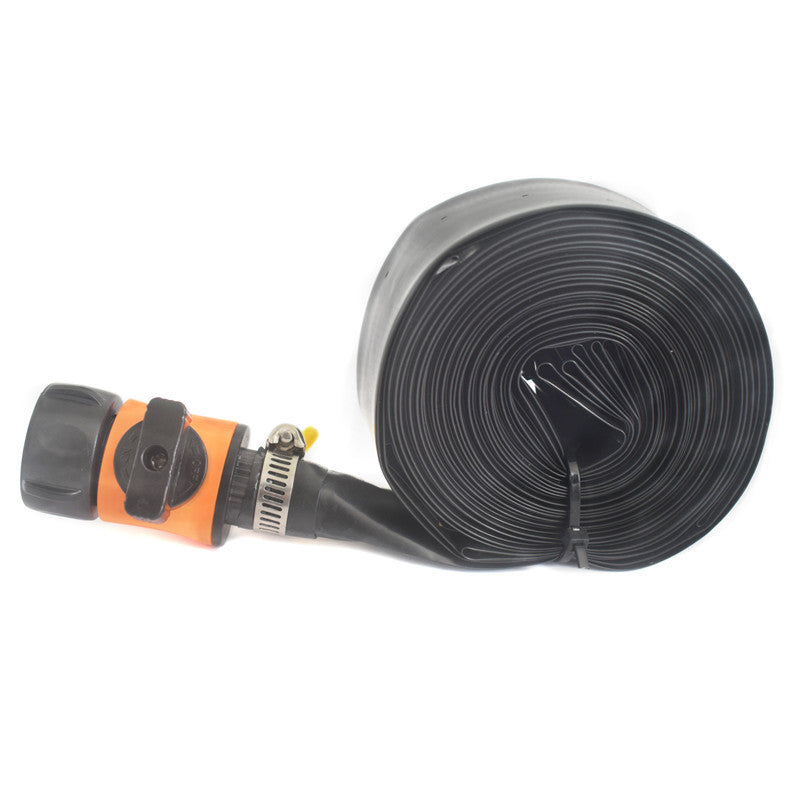 ZenGrow Cooling Hose — close-up of spray pattern from micro-hole perforations