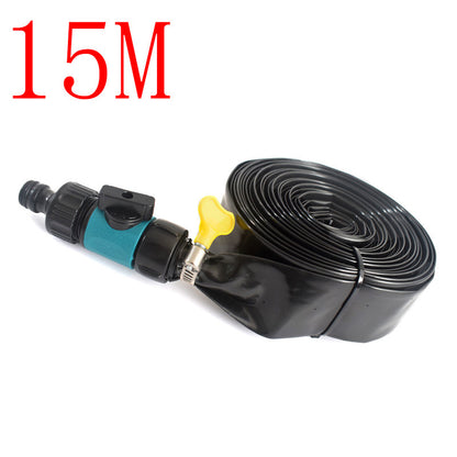 ZenGrow Garden Hose — hose connector and end cap fittings detail