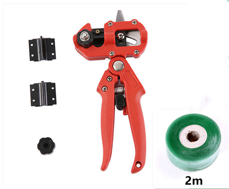 ZenGrow Grafting Scissors — ergonomic handle with blade safety guard