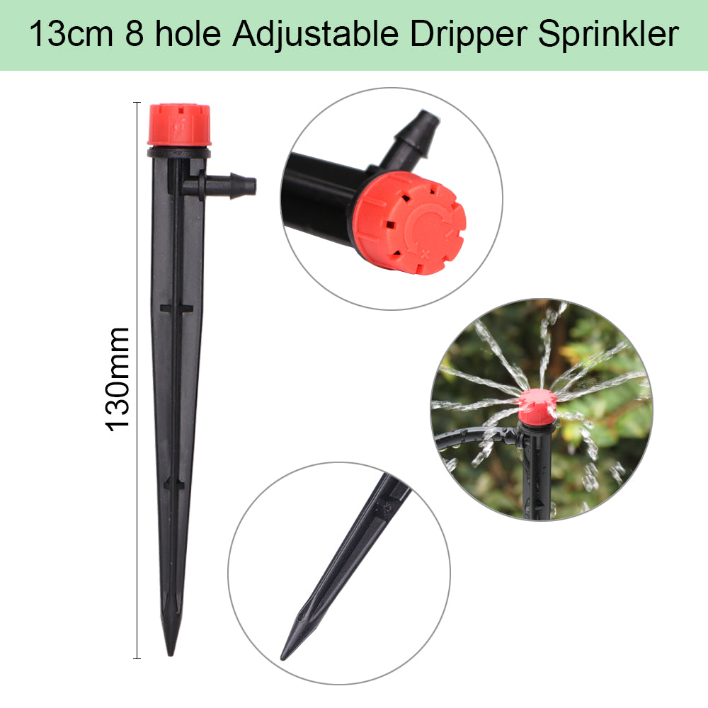 ZenGrow 50m Kit — complete contents showing all fittings, nozzles and timer