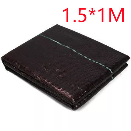 ZenGrow Weed Mat — folded roll showing size and material thickness