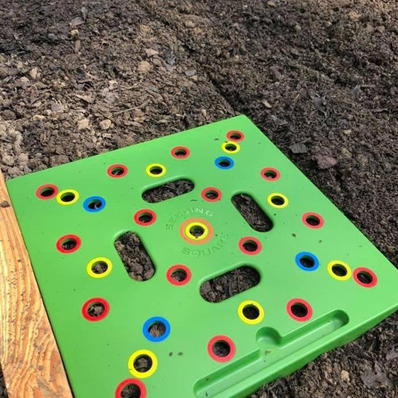 ZenGrow Planting Guide Board — wood and metal construction for durability
