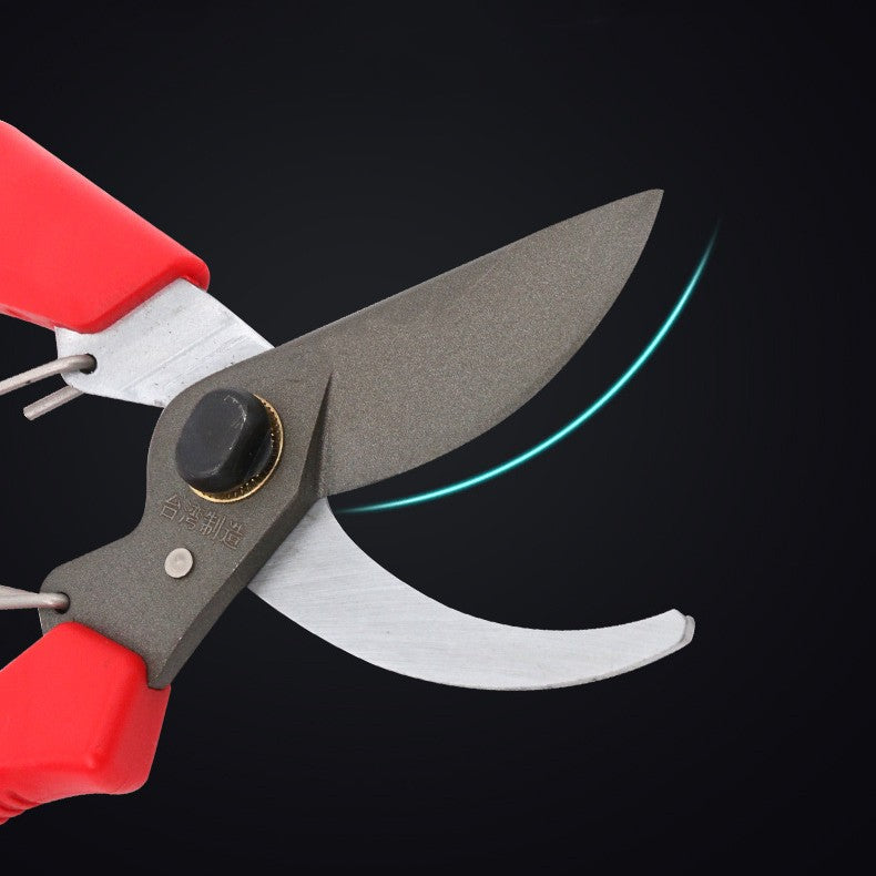 ZenGrow Greenhouse Scissors — ergonomic grip handle for extended pruning sessions