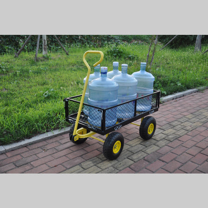 ZenGrow Heavy-Duty Trolley — powder-coated steel frame for weather resistance