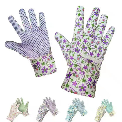 ZenGrow Garden Gloves — elastic wrist band for secure comfortable fit