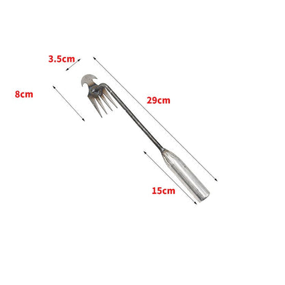 ZenGrow Root Tool — iron beam cultivator for deep soil aeration