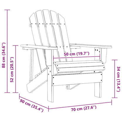 ZenGrow Outdoor Armchair — slatted wood back and seat for comfort and drainage