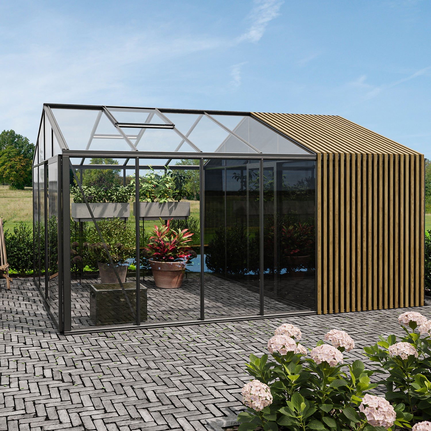 Aurora Accoya greenhouse — storage version