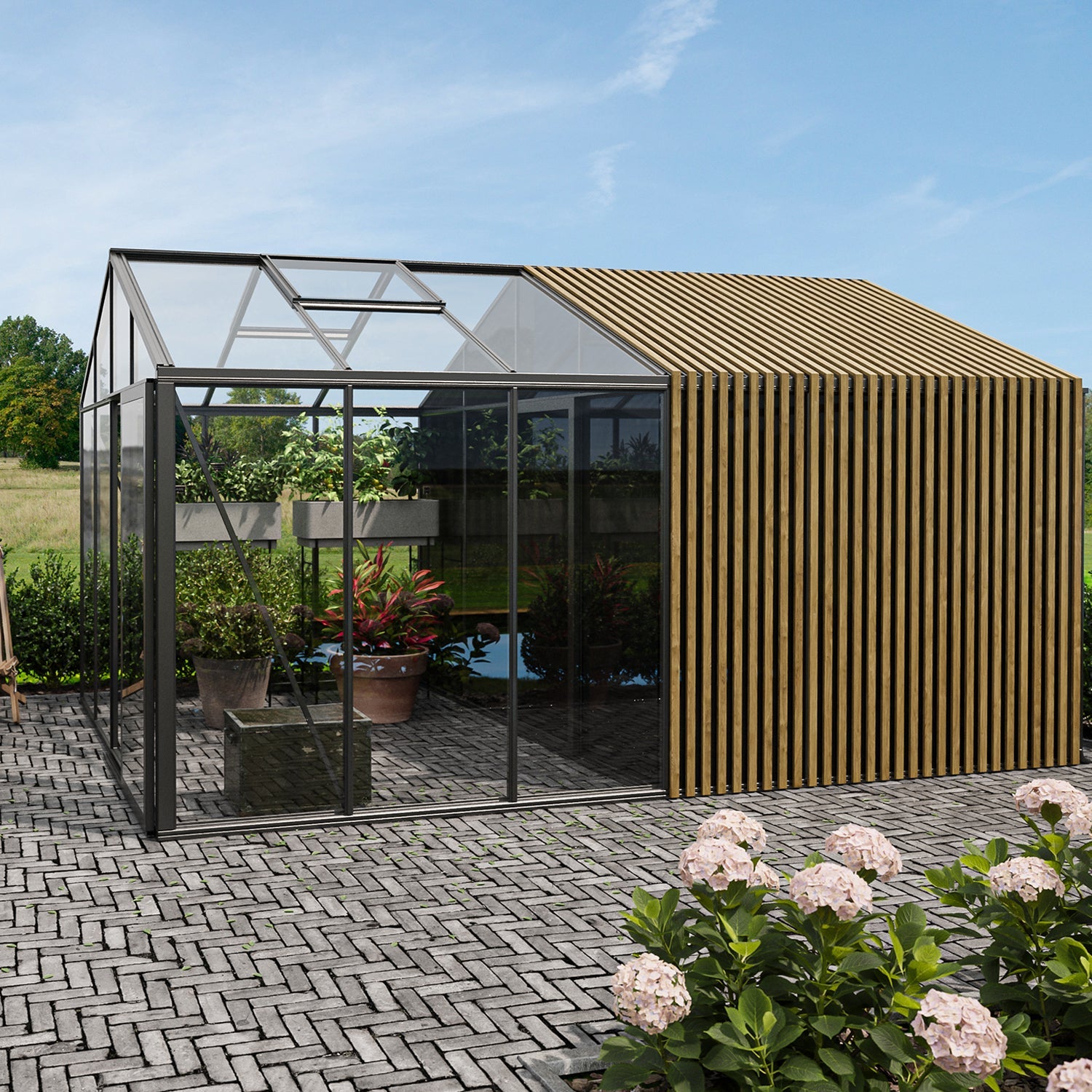 Aurora Accoya greenhouse — detail