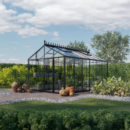 Aurora Classic XL Glass Greenhouse