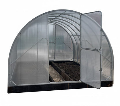 The Toughest Greenhouse — rear garden view