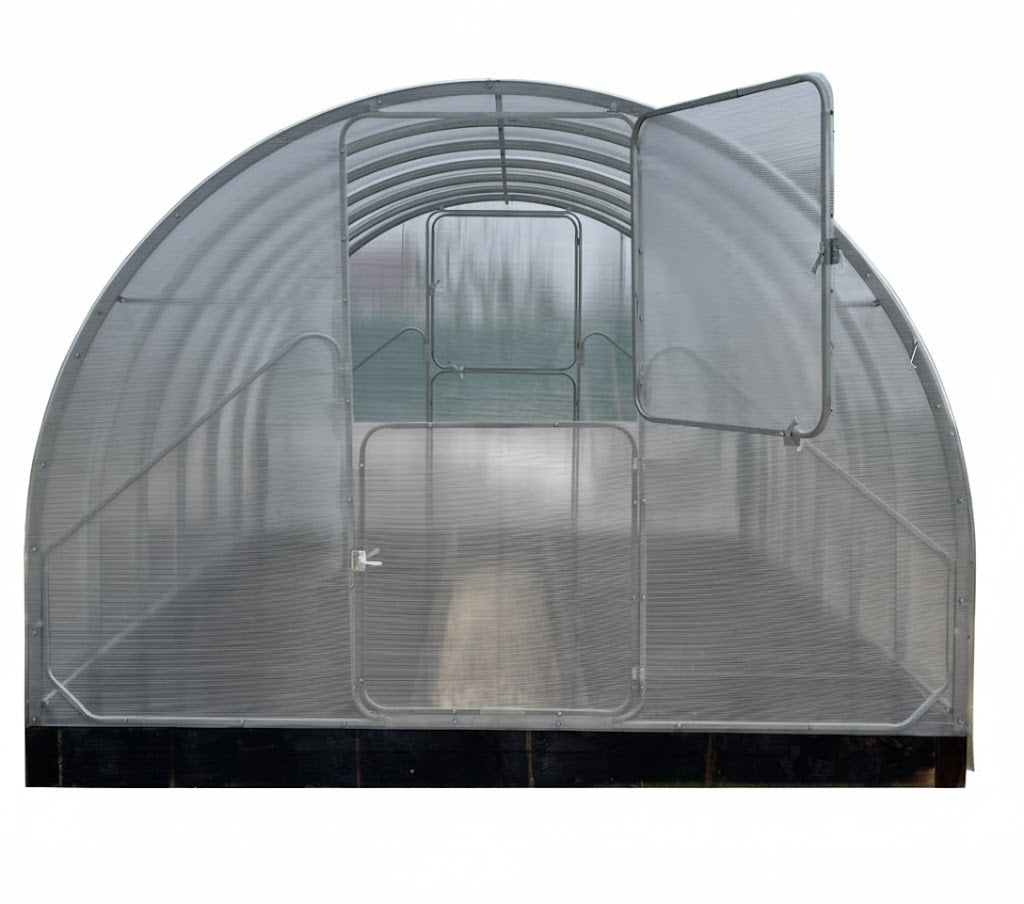 The Toughest Greenhouse — side view with door