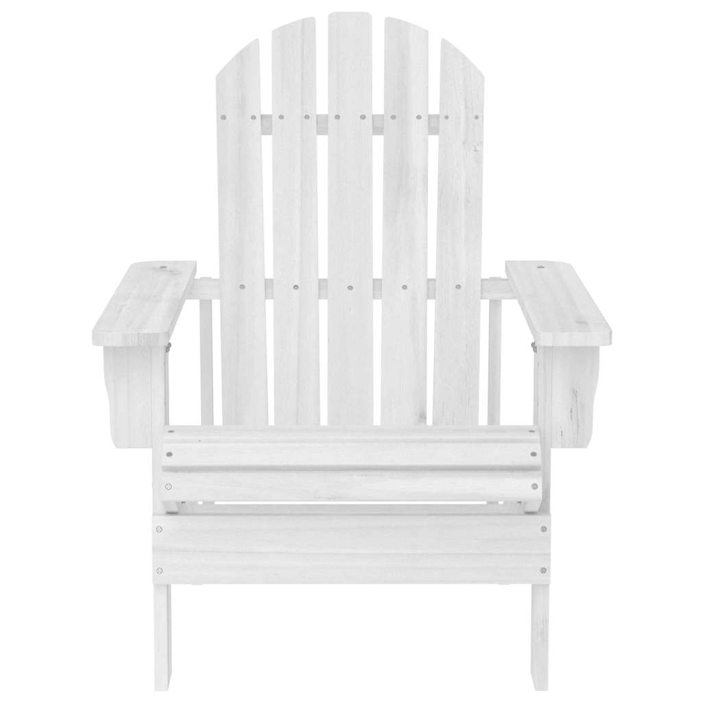 ZenGrow Wood Chair — front elevation showing classic Adirondack-style design