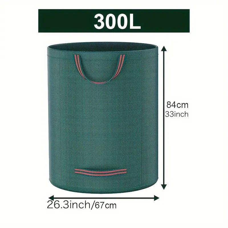 ZenGrow Heavy-Duty Garden Waste Bag — reusable Oxford fabric yard bag