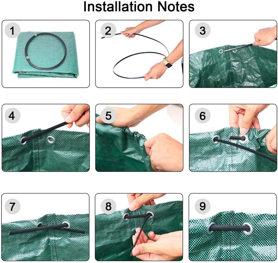 ZenGrow Garden Bag — reinforced handles for heavy loads of compost and waste