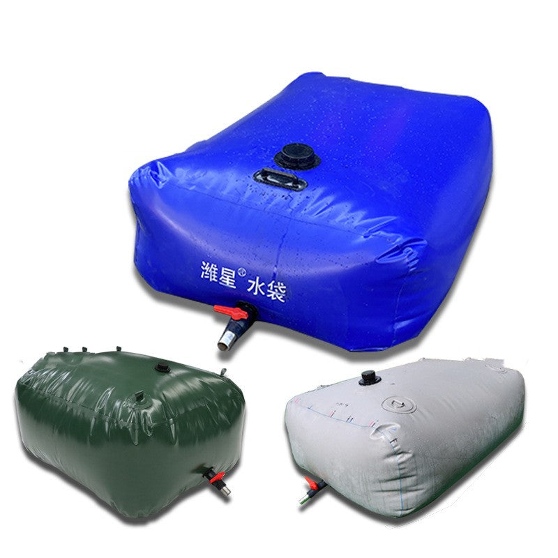 ZenGrow Greenhouse Water Tank — folded compact storage when not in use