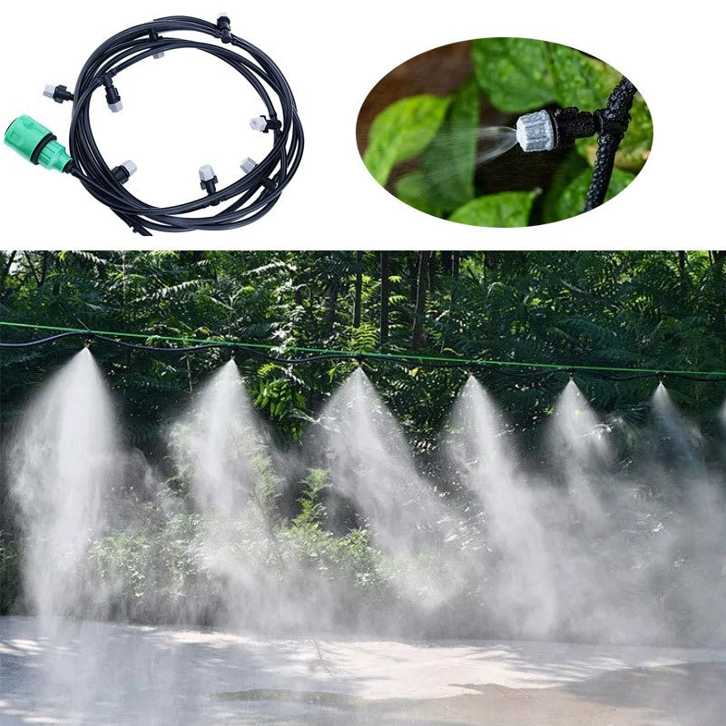 ZenGrow Mist Irrigation Kit — 10m greenhouse cooling and misting system