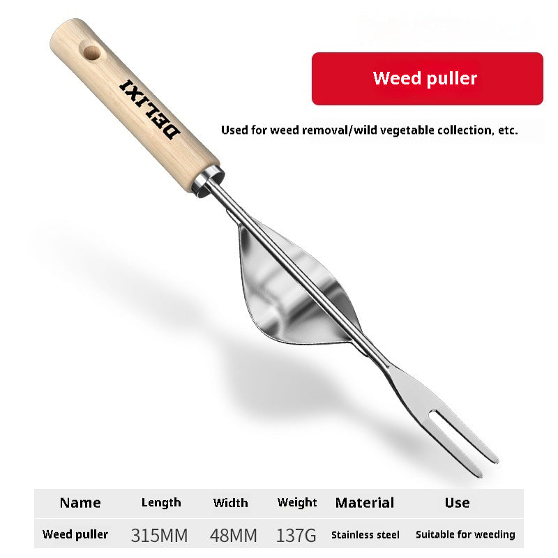 ZenGrow Trowel Set — basic three-piece stainless steel gardening shovels