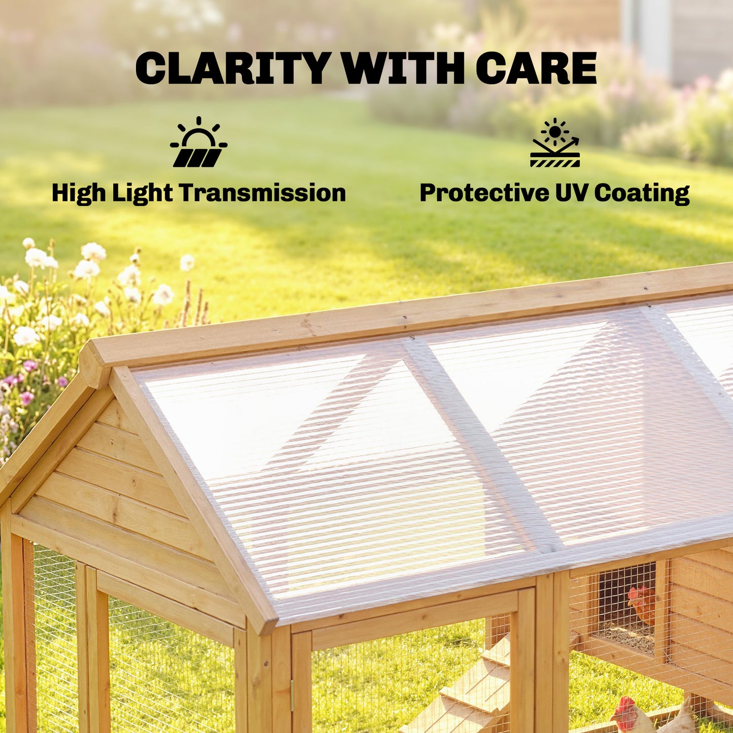ZenGrow Greenhouse Panels — 10-pack bundle for full greenhouse replacement