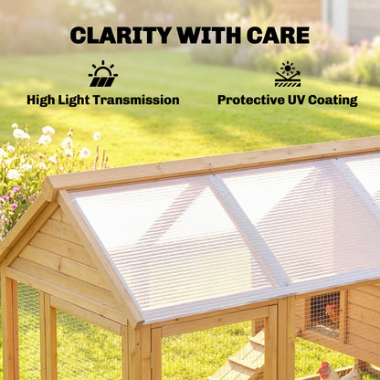 ZenGrow Greenhouse Panels — 10-pack bundle for full greenhouse replacement