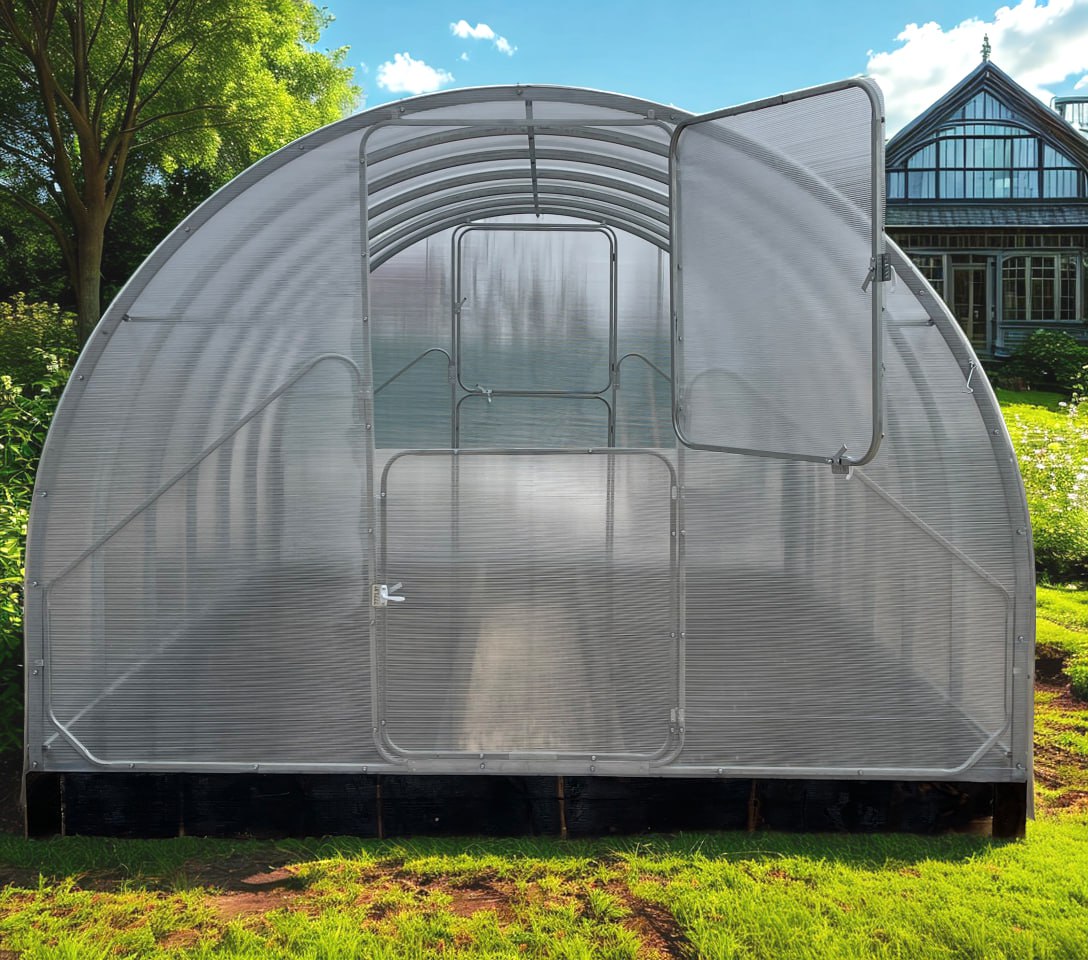 The Toughest Greenhouse — interior growing space