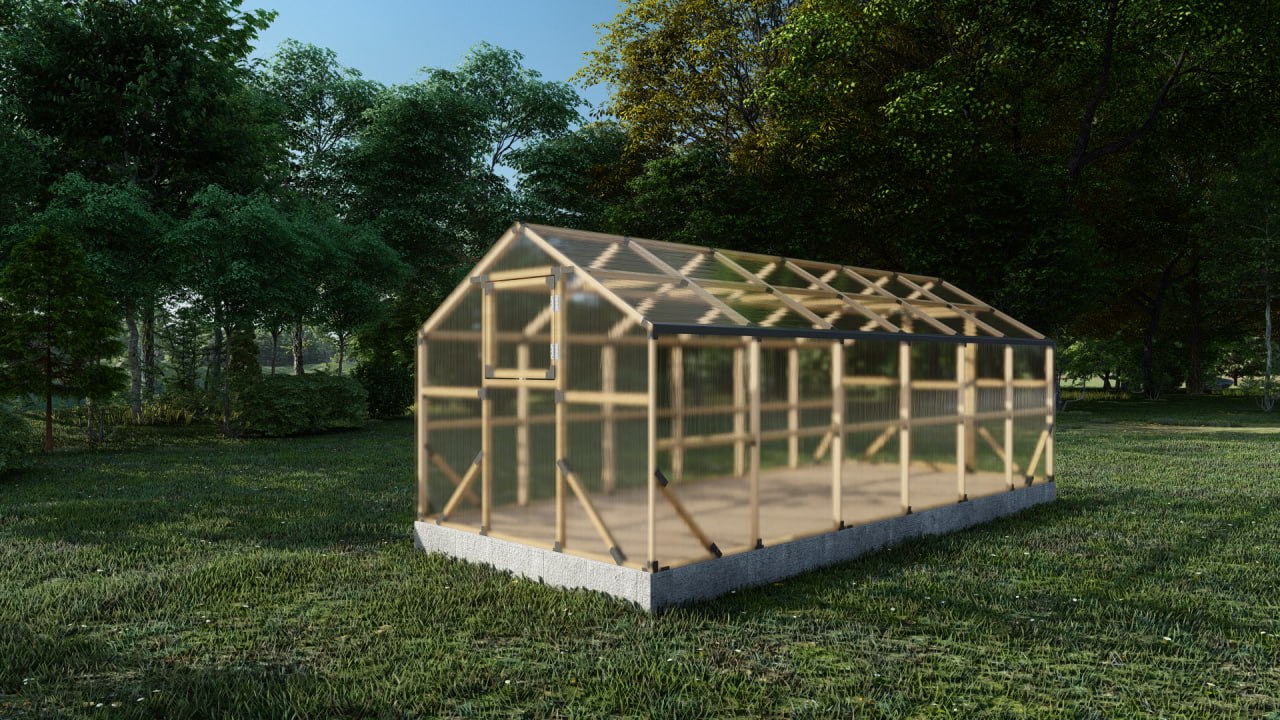 ZenGreenhouses greenhouse — customer installation September 2025 photo 2